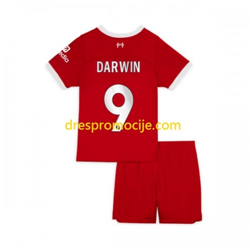 Liverpool Darwin Nunez 9 Dres Dječji Domaći 2023/2024 Kratkih Rukava Liverpool Darwin Nunez 9 Dres Dječji Domaći 2023/2024 Kratkih Rukava